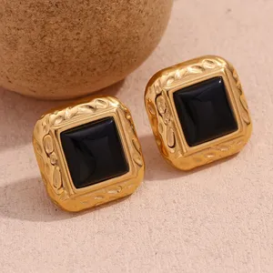 Wholesale 304 Stainless Steel Earrings Hypoallergenic Nickel-Free Fashion Jewelry for Wholesale Supplier thumbnail-4