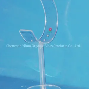 Shoe Display Stand, Acrylic Shoe Display Stand, 4mm Transparent Hot-bent Shoe Rack, Acrylic Handicrafts thumbnail-3