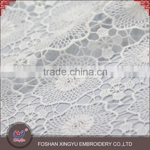 Factory Price High Quality Water Soluble Printing Mesh Embroidery Fabrics for Bridal Dress thumbnail-1