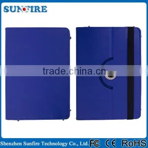 Factory Wholesale Universal 360 Degree Rotating 7" 8" 9" 10" Leather Case For Tablet 7 Inch thumbnail-1