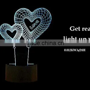 Promotional Item of 3d Led Night Light thumbnail-2