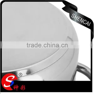 Caitang Shencai Stainless Steel 4layer Steamer Pot With Glass Lid Cover thumbnail-5