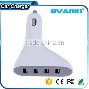 USB Car Charger Adapter Auto Universal 4 Port 2.4A For IPhone, 12v 2.4A Car Battery Charger For Mobile Phone Made in China Supplier's Choice thumbnail-5