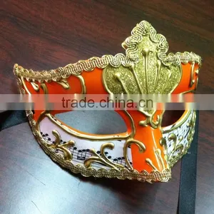 Female Face Mask With Laciness Plastic Mask for Party thumbnail-3