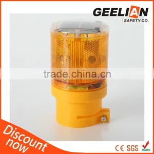 High Quality Low Price Solar Powered Traffic Warning Lights thumbnail-1