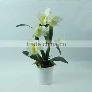 China Artificial Flower Manufacturer Popular Cheap Plastic Artificial Flower for Wholesales thumbnail-1