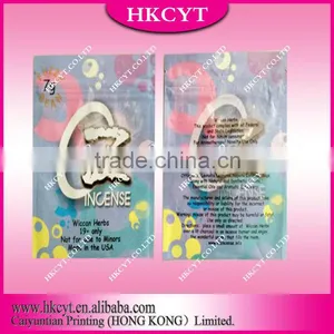 1g 5g 10g Herbal Incense Plastic Bag thumbnail-1