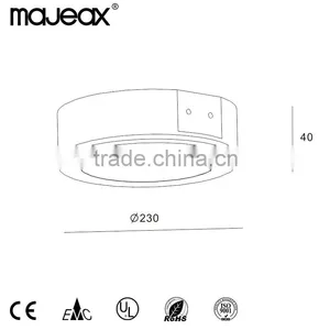 Modern ce Rohs Approval Indoor Led Gypsum Plaster Recessed Ceiling Flat thumbnail-3