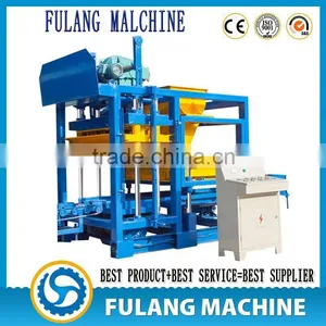 QT4-25used Semi-automatic Bricks for Sale USA Made Block Paving Laying Machine thumbnail-1