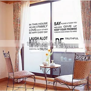 2016 Home Decor Words Vinyl Sticker Wholesale Custom Wall Sticker thumbnail-2