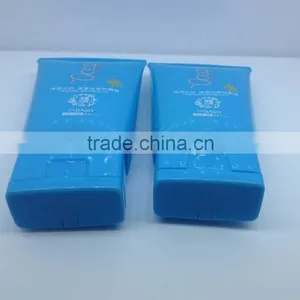 Square Cosmetic Packaging With Flip Top Cap for in Sun Protect Lotion thumbnail-4