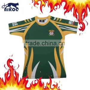 High Qualitycustom Sublimated Striped Rugby Jerseys thumbnail-1