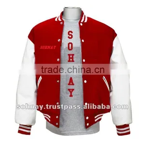 Varsity Letterman Baseball Jacket thumbnail-1