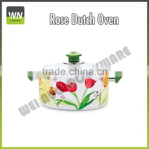 Aluminum Rose Dutch Oven thumbnail-1