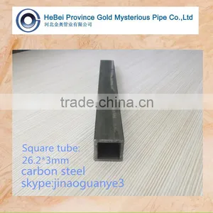 26.2*3mm Seamless Square Pipe/Tube Square Shap Stock thumbnail-1