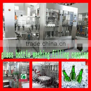 Glass Bottle Soft Drink Filling Machine 2000B/h@500ml thumbnail-1