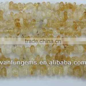 Citrine Natural Polished Tumble Stone thumbnail-1