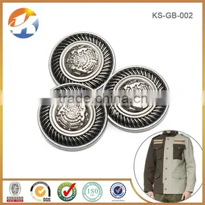 New Design Black Nickel Custom Logo Sewing Buttons thumbnail-5