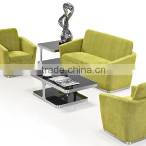 S-31 Stainless Steel Fram Modern Fabric Sofa Foshan Sofa thumbnail-2