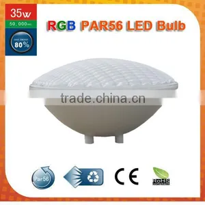 Ra>80 35watt Led Swimming Pool Lights IP68 Waterproof New Rgb Plastic PAR56 Led Pool Light thumbnail-1