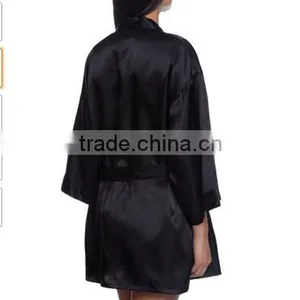 Women's Plus-Size Silk Chemise With Robe thumbnail-4