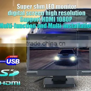 2016 Newest Muliti-function and Installation High Pixels 7inch/9inch/10.1inch Car Monitor With Hdmi Usb sd thumbnail-3