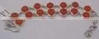 Carnelian Silver Bracelet thumbnail-1