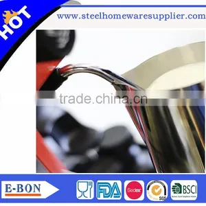 High Quality Customized Logo Metal Stainless Steel Milkshake Houseware thumbnail-3