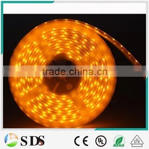 LED Flexible Strip Light IP67 SMD3528 30LED/m Yellow Waterproof 12v Led Strip Light thumbnail-1