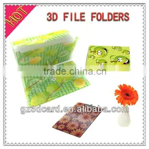 3D File Folder Lenticular A4 File Folder for School Supplies thumbnail-1