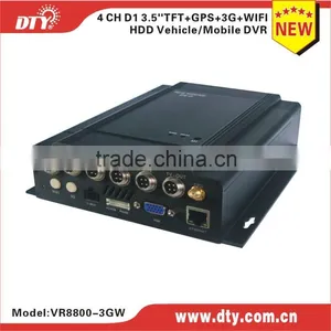 China Dvr Manufacturer 4 Channel Car Dvr 3g Gsm Mobile Dvr With Gps,VR8800-3GW thumbnail-1