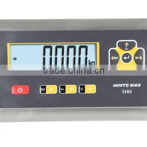 Weighing Indicator I10S, OIML Approval, RS 232, LCD Wide Angle Display, 304 Stainless Steel Construction Quality Choice thumbnail-1