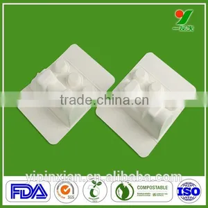 Disposable Professional Customized Biodegradable Bagasse Blister Packaging for Syringes thumbnail-4
