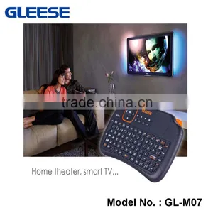 GLEESE 2.4G RF Rii Mini I8+ Wireless Keyboard Touch Pad Mouse Backlit Gaming Keyboard for HTPC Tablet thumbnail-4