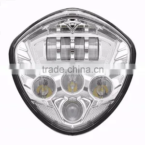 60W Led Headlight Bulbs Motorcycles Headlamp Driving Lights DRL For Motorcycle Victory Cross-Country Lighting 2007-2016 thumbnail-1