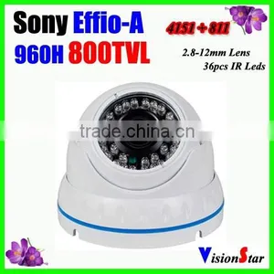 Multi Language OSD Menu DAY & Night Security Camera Vandalproof 0.001 Lux Infrared Camera Outdoor 36pcs IR Leds Video Camera thumbnail-1