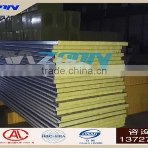Foshan Fiber Glass Wool Sandwich Panel thumbnail-1