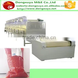 Industrial Tunnel Conveyor Belt Type Microwave Drying and Sterilizing Machine for Chili Sauce thumbnail-1