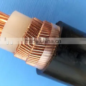 Al/Cu Conductor 25 mm XLPE Insulated Thin Steel Wire Under Armoured PVC Sheath Power Cable thumbnail-2