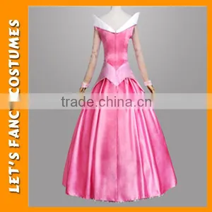 PGWC2627 Newest Deluxe Costume Dress Adult Sleeping Beauty Costume Princess Aurora Dress Women thumbnail-3