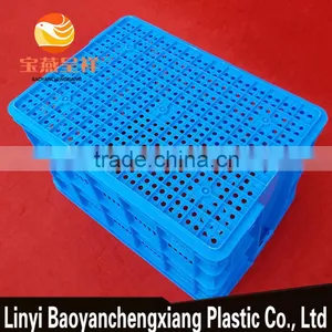 700x480x410mm Plastic Market Basket for Turnover Transportation thumbnail-5