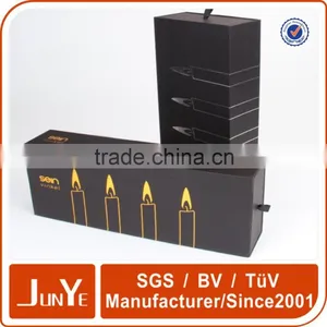 Fashion Customized Paper Candle Drawer Gift Box Standard Company Logo on thumbnail-1