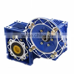 Beautiful Double NMRV 030+NMRV 040worm Gear Reducer Combination Gearbox BEST QUALITY IN CHINA Attractive and Reasonable Price thumbnail-2