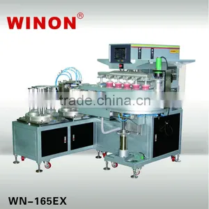 WN-165EX WINON Fully Automated Five Colour Pad Printing Machine Specially Designed for Plastic Caps With PLC thumbnail-1