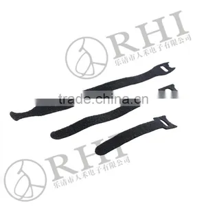 Black,grey.white Magic Tape,nylon Magic Cable Ties thumbnail-2