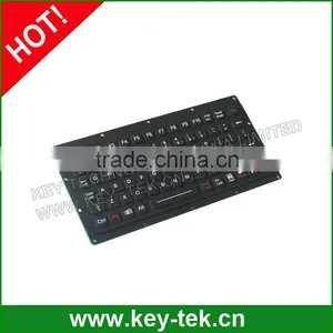 Custom IP65 Dynamic Sealed & Ruggedized Industrial Silicone Rubber Hygienic Keyboard thumbnail-2