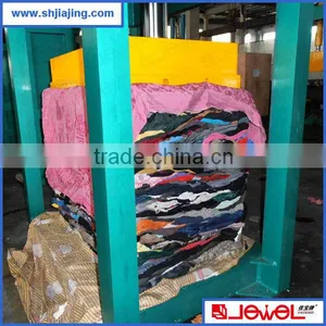 More Than 20 Years Factroy Supply CE Certificated Used Clothes and Textile Baling Machine thumbnail-3