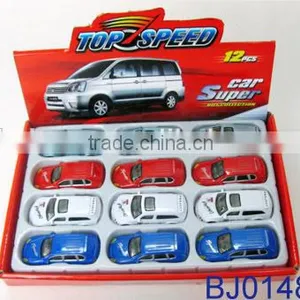12pcs Free Wheel Mini Metal Die Cast Car Model thumbnail-3