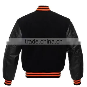 Wool Varsity Jackets / Custom Varsity College Jackets / Letterman Sublimation Jacket With Fine Stitching thumbnail-2