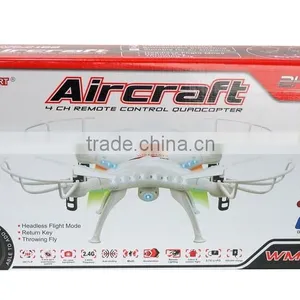 Rc Hobby 2.4G 4ch 6axis Gyro Control Style rc Quadcopter With Aerial Camera thumbnail-4